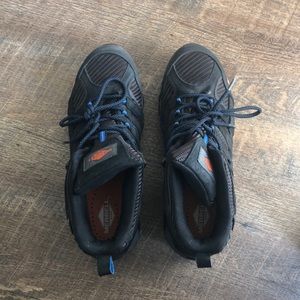 Men’s Black Merrell Work Boots Size 9